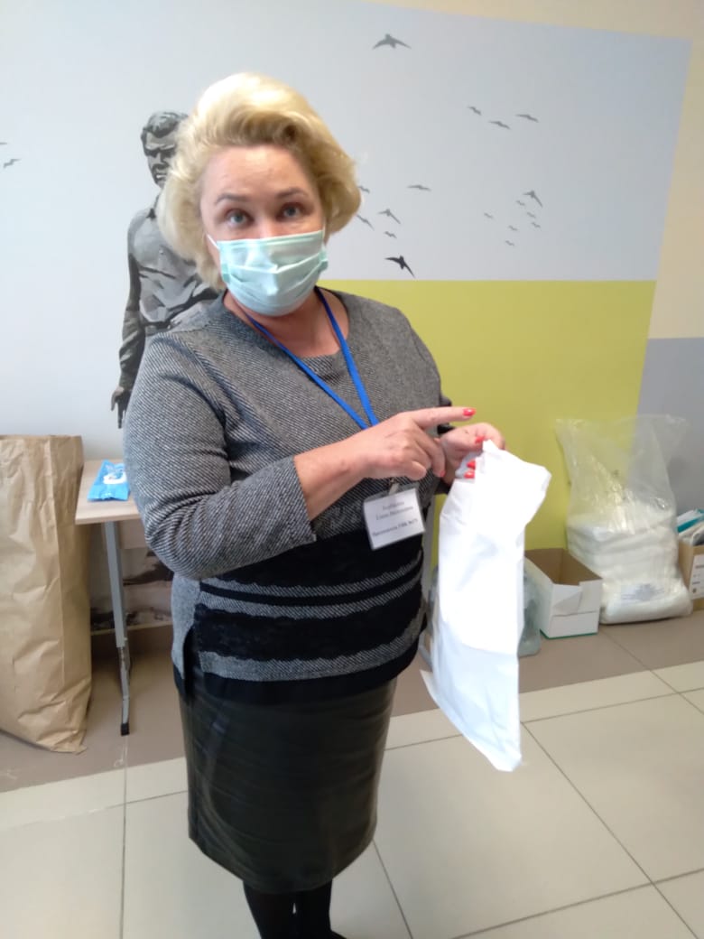 В Уфе проголосовала семья, болеющая коронавирусом 