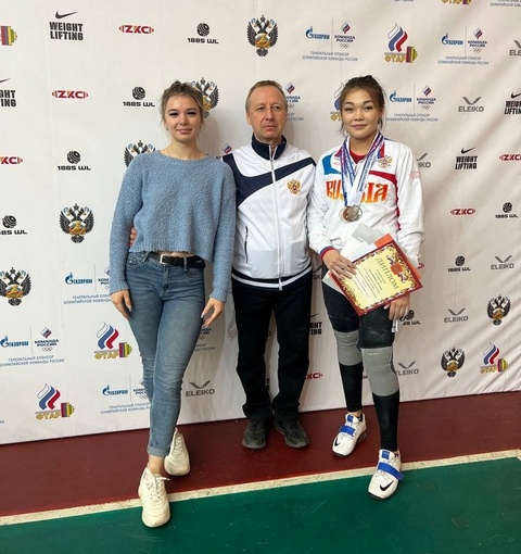  5 медалей завоевали уфимские спортсменки на Первенстве России по тяжелой атлетике