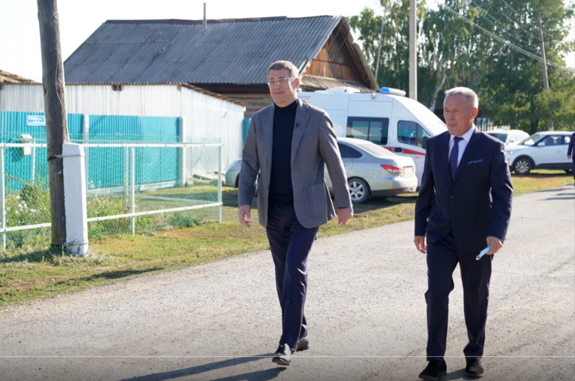 Глава Башкортостана посетил Баймакский район с рабочим визитом