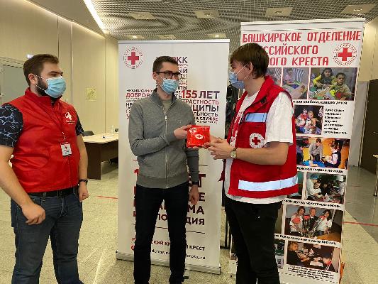 Волонтеры «Красного креста» запустили акцию «Останови распространение COVD-19»