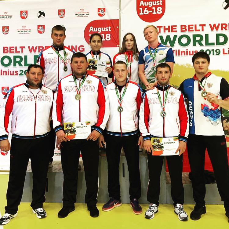 Башкирские спорсмены - победители Кубка Мира по борьбе 