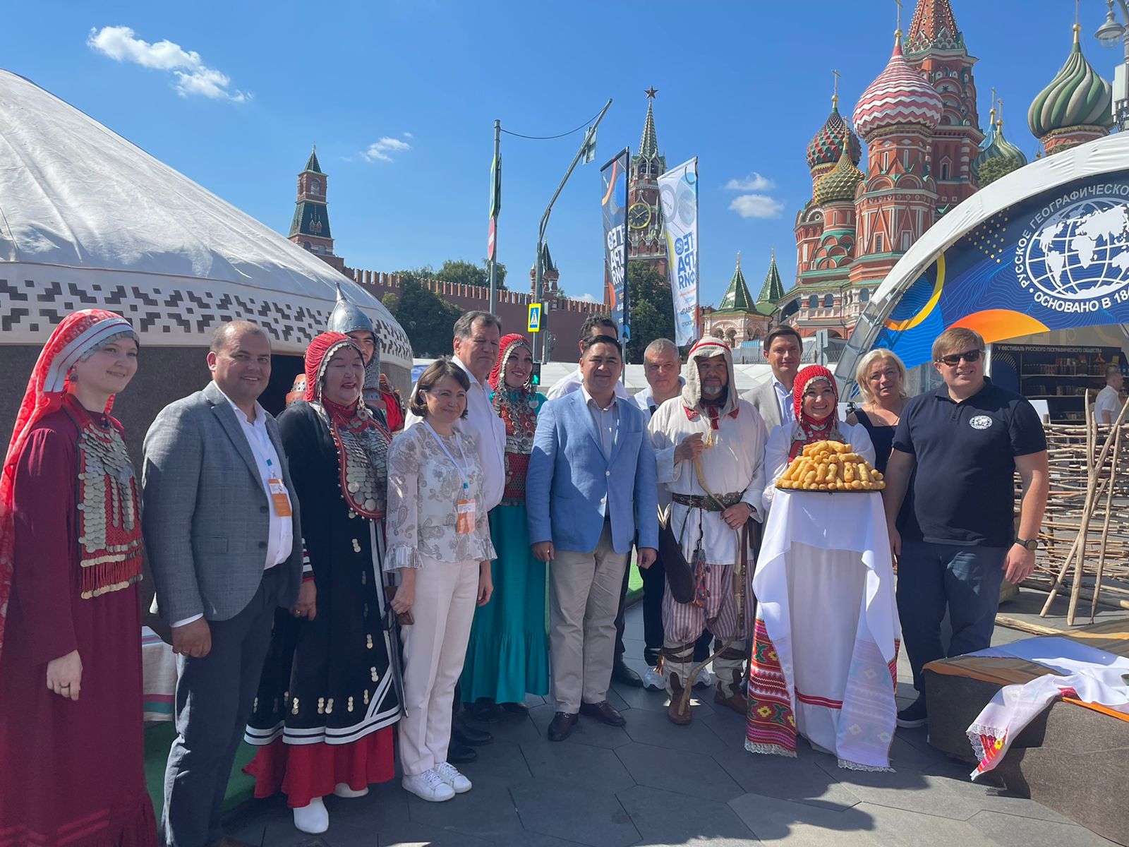  Делегация Башкортостана принимает участие в фестивале Русского географического общества