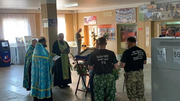 Участники батальона имени Минигали Шаймуратова совершили молебен перед чудотворной иконой Божией Матери «Избавительница от бед»  