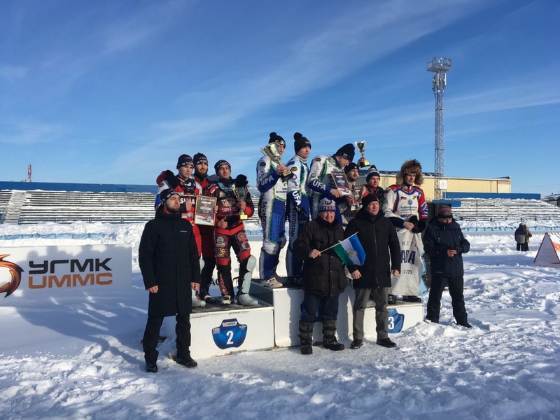 Команда "Башкортостан" стала чемпионом России по мотогонкам на льду
