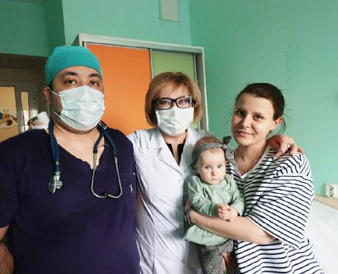В Уфе прооперировали 8-месячную девочку из ЛНР с пороком сердца
