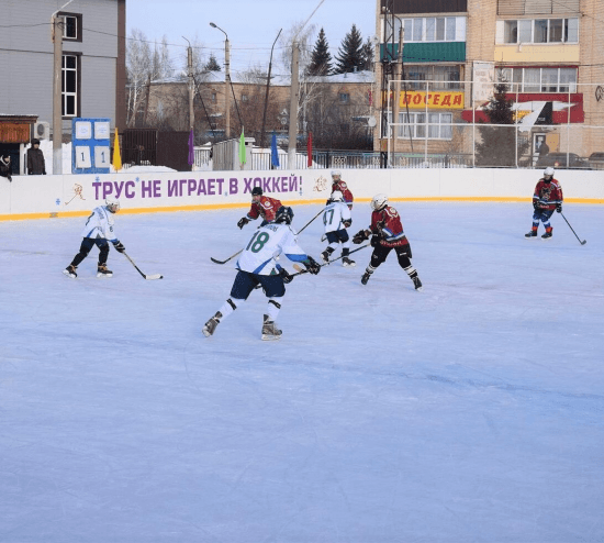 В Башкирии состоялся турнир по хоккею за "Золотую шайбу"