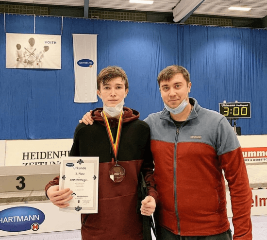 Шпажист из Башкирии занял третье место на международном турнире