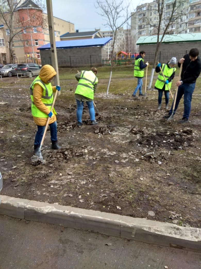 В Сипайлово прошел санитарный субботник