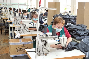 Репортаж из Учалинской швейной фабрики.