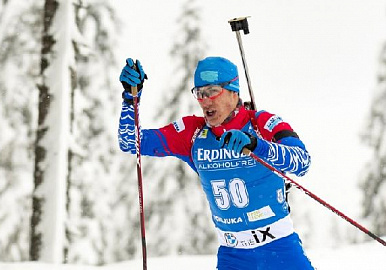 Эдуард Латыпов занял 11-е место в гонке преследования