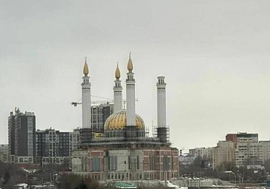 Радий Хабиров прокомментировал падение купола мечети "Ар-Рахим"