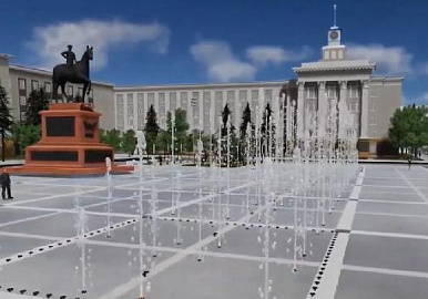 На Советской площади в Уфе перекрыто движение до декабря