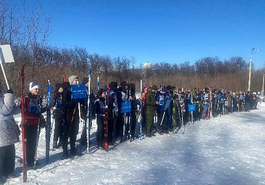 В Уфе прошла лыжная эстафета под лозунгом "Жить, учиться, побеждать!"