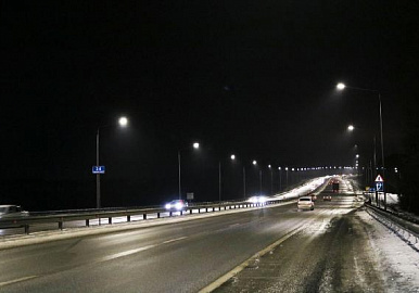 В 2021 году все населенные пункты вдоль трассы Р-240 в Башкирии станут освещенными