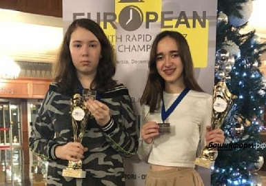 Уфимские шахматистки заняли призовые места на первенстве Европы