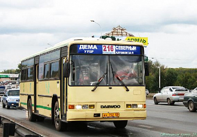 В Уфе  216 автобусный маршрут возобновил работу