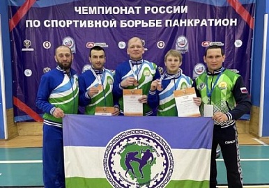Борцы из Башкирии завоевали три медали на первенстве России