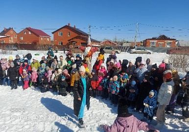 Активисты Жилино  проводили зиму и отпраздновали Масленицу