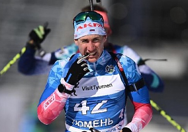 Эдуард Латыпов занял третье место в спринте