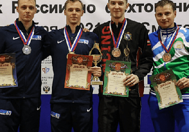 Тимур Арсланов - бронзовый призер Кубка России по фехтованию