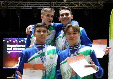 Сборная Башкирии по фехтованию - бронзовый призер чемпионата России