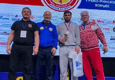 Борец тяжеловес из Башкирии - призер первенства России