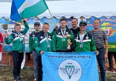 Парашютистка из Башкирии выиграла соревнованиях в Йошкар-Оле