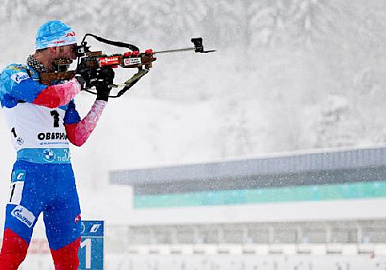 Александр Логинов завоевал серебряную медаль в гонке преследования