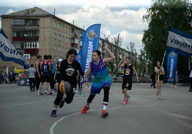 В Сибае прошли финальные соревнования по баскетболу 3 на 3