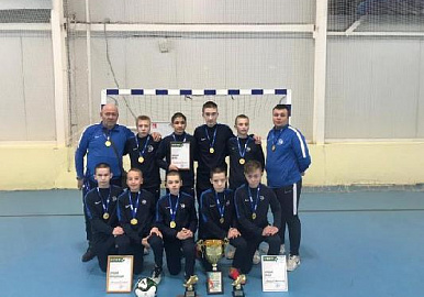 Уфимские юноши заняли 1 место на мини-футбольном турнире
