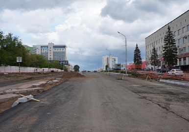 Реконструкция уфимской улицы продлится до конца июля 