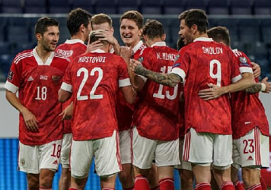 Сборная России по футболу одержала крупную победу над Кипром