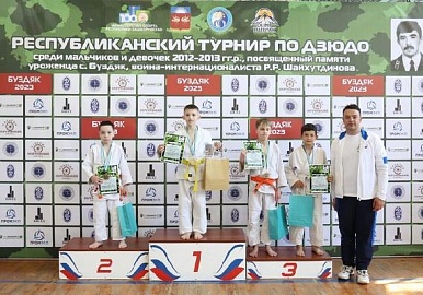 В Башкортостане прошел детский турнир по дзюдо
