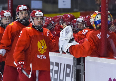 Женская молодежная сборная России по хоккею выиграла очень важный матч