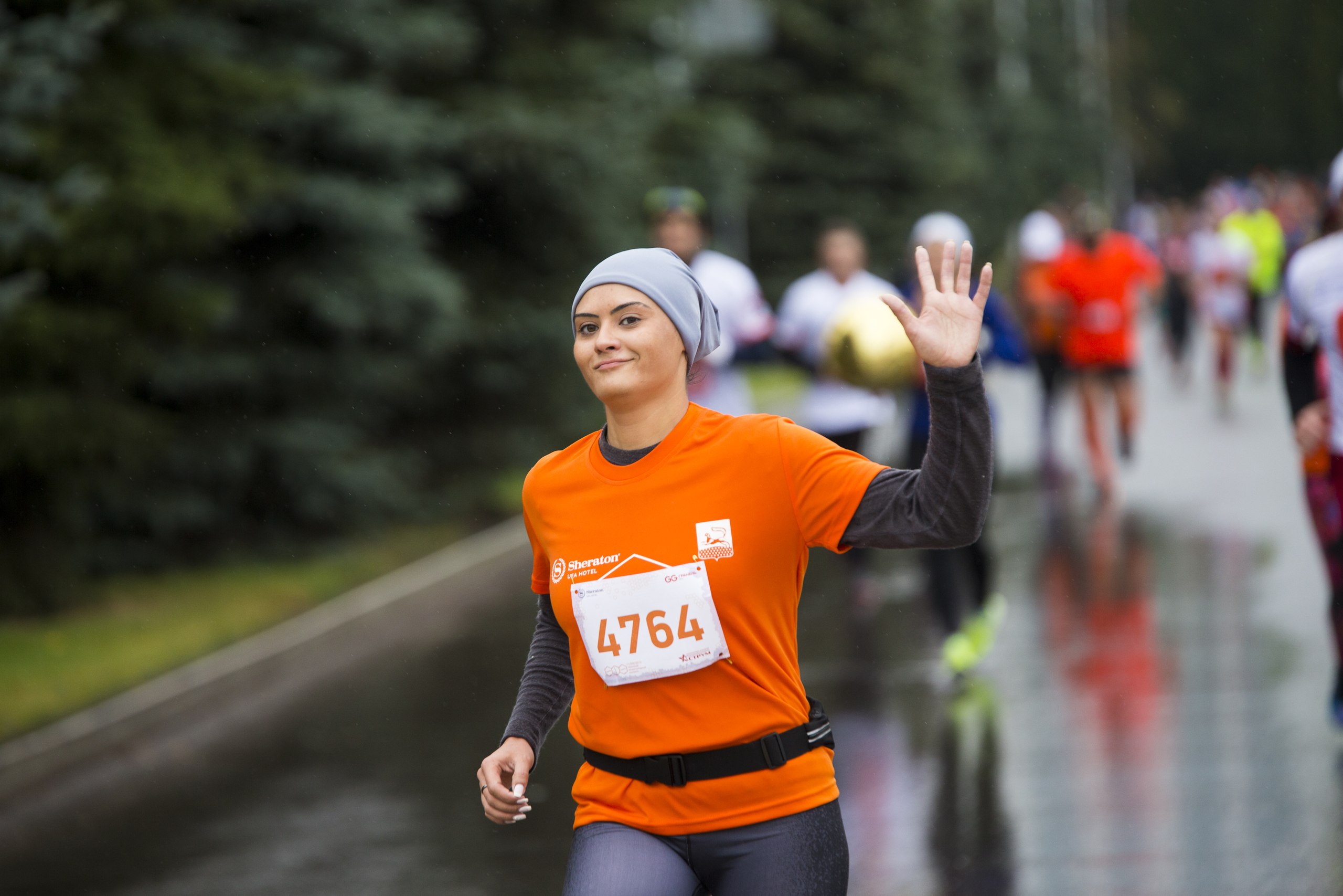 В Уфимском международном марафоне участвуют около 5 тысяч человек