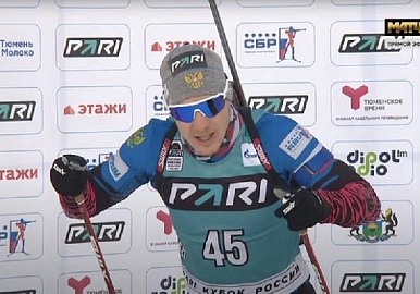 Эдуард Латыпов выиграл спринт на Кубке России по биатлону